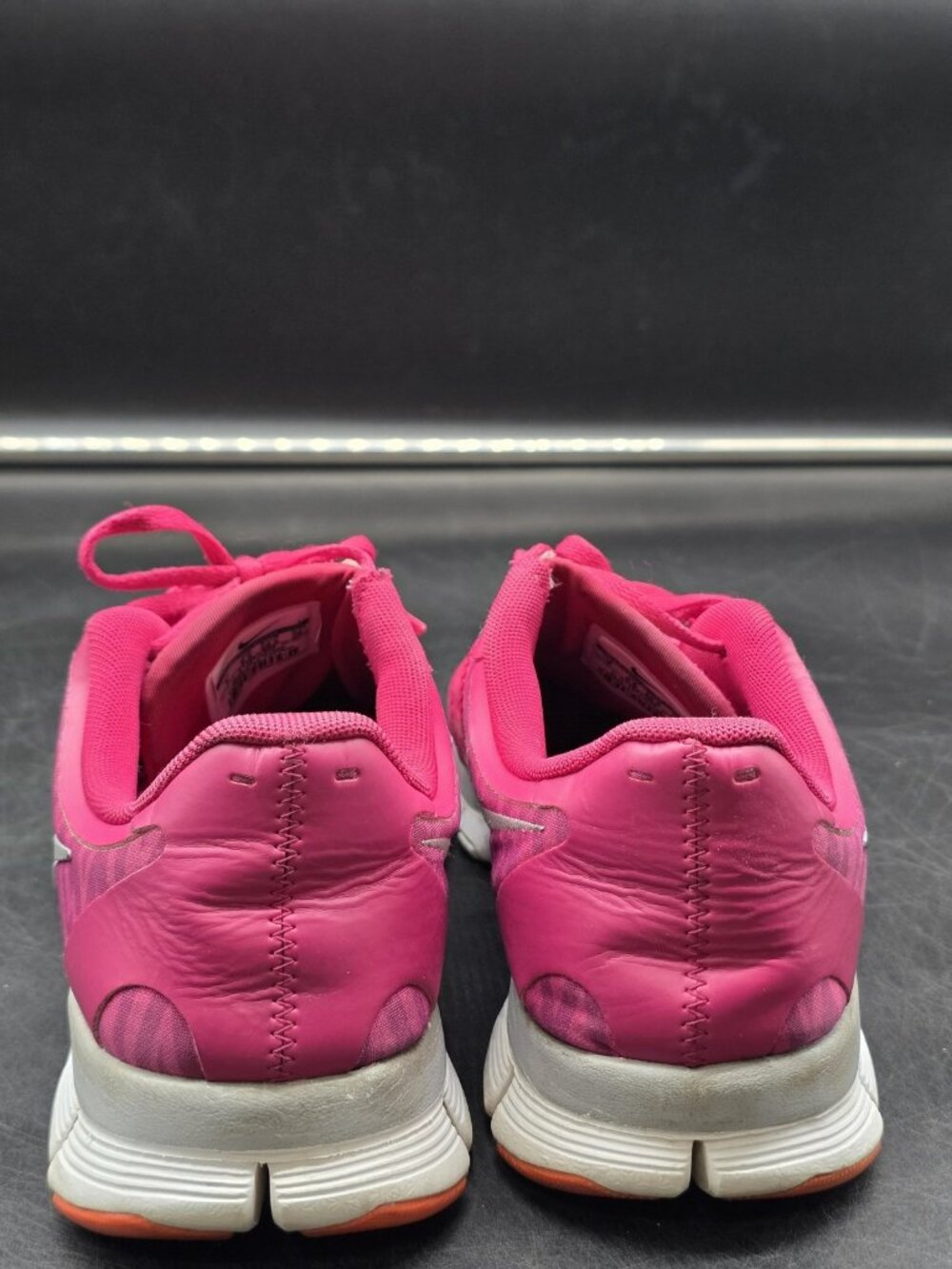 Nike Free 5.0 Shoes Womens Size 9 Pink Mesh Running Sneakers Damaged 511281-502 - Picture 8 of 15